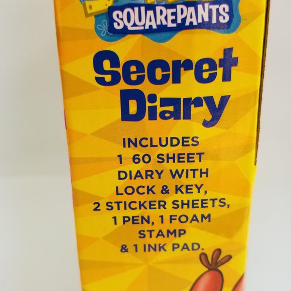 SpongeBob SquarePants Secret Diary Set - New in Box - Picture 15 of 15